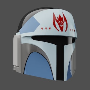 Fenn Rau Helmet 3D Print Files STL - Star Wars Rebels - Etsy