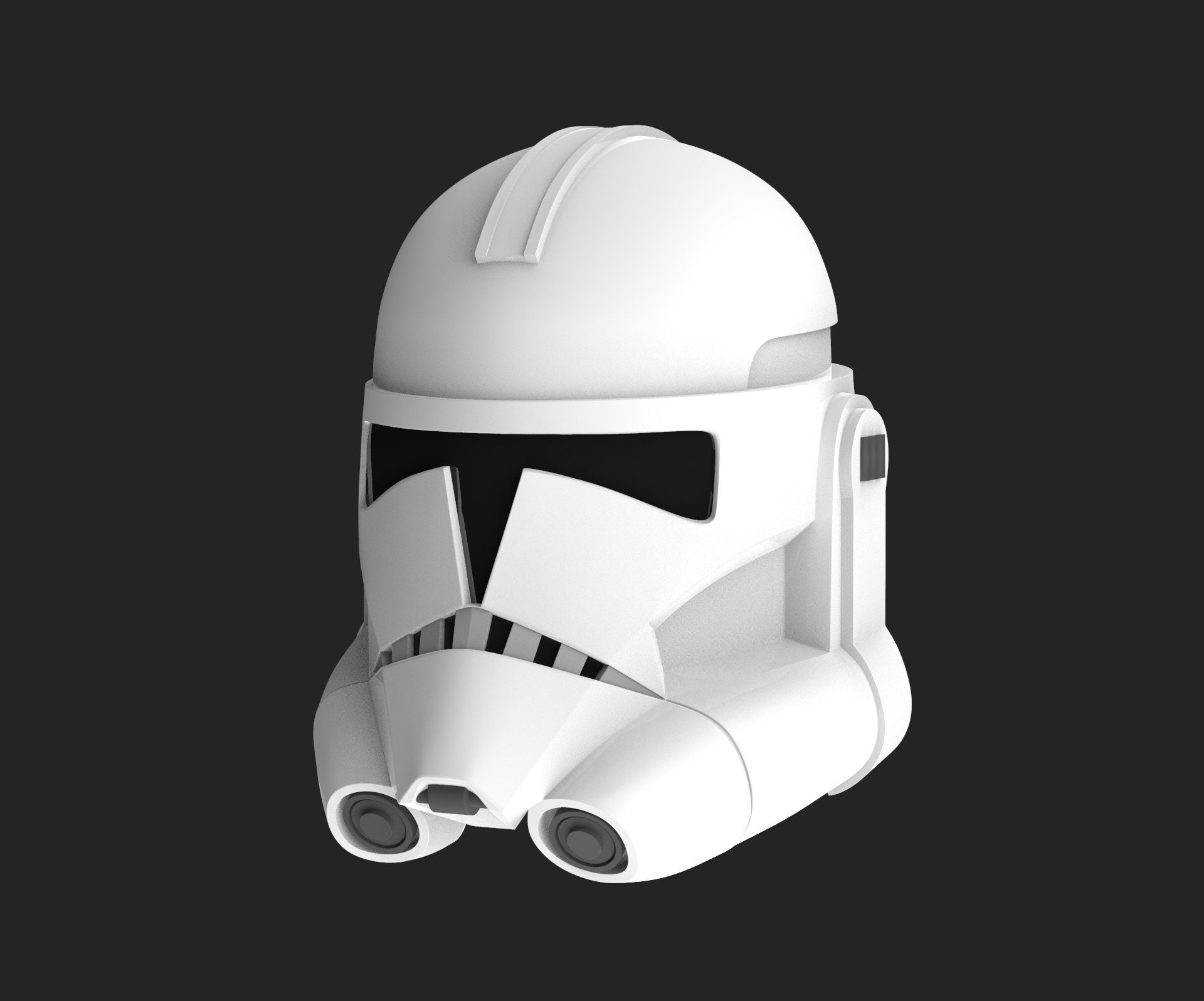 Clone Trooper Helmet TCW Phase 2 3D Print Files STL | Etsy