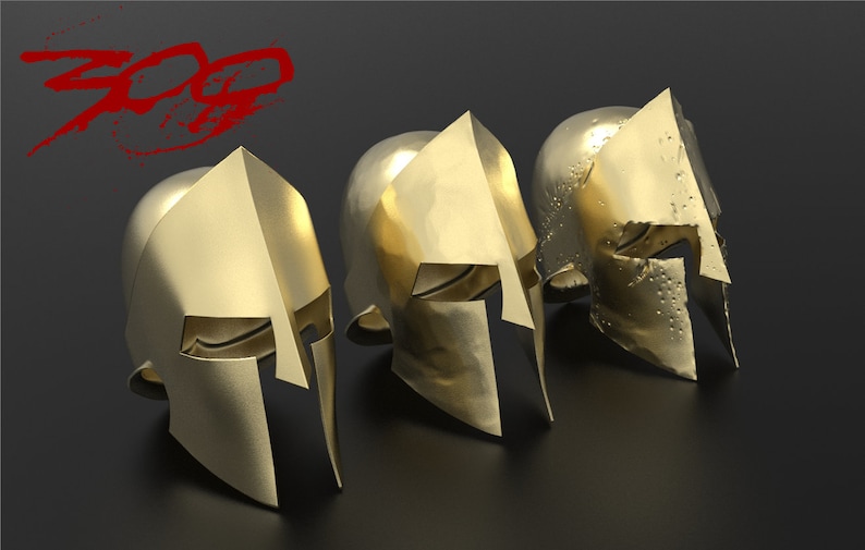 300 Spartan Helmets 3D Print Files STL | Etsy