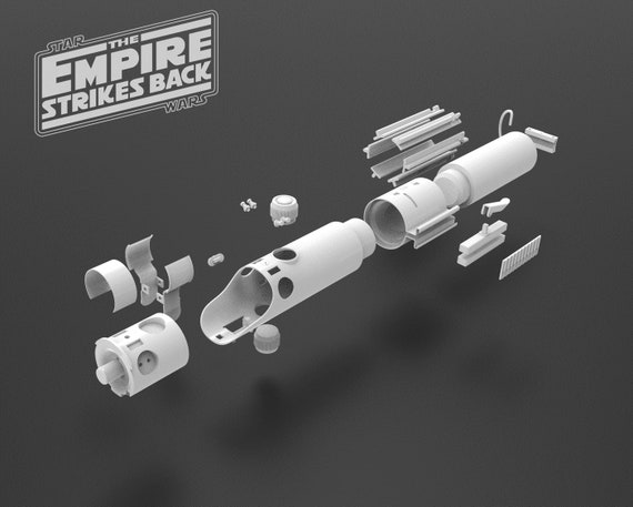 スター・ウォーズ ルーク・スカイウォーカー ライトセーバー 3Dプリンタ作成品 ルーク スカイウォーカー ライトセーバー - スターウォーズ - 3D