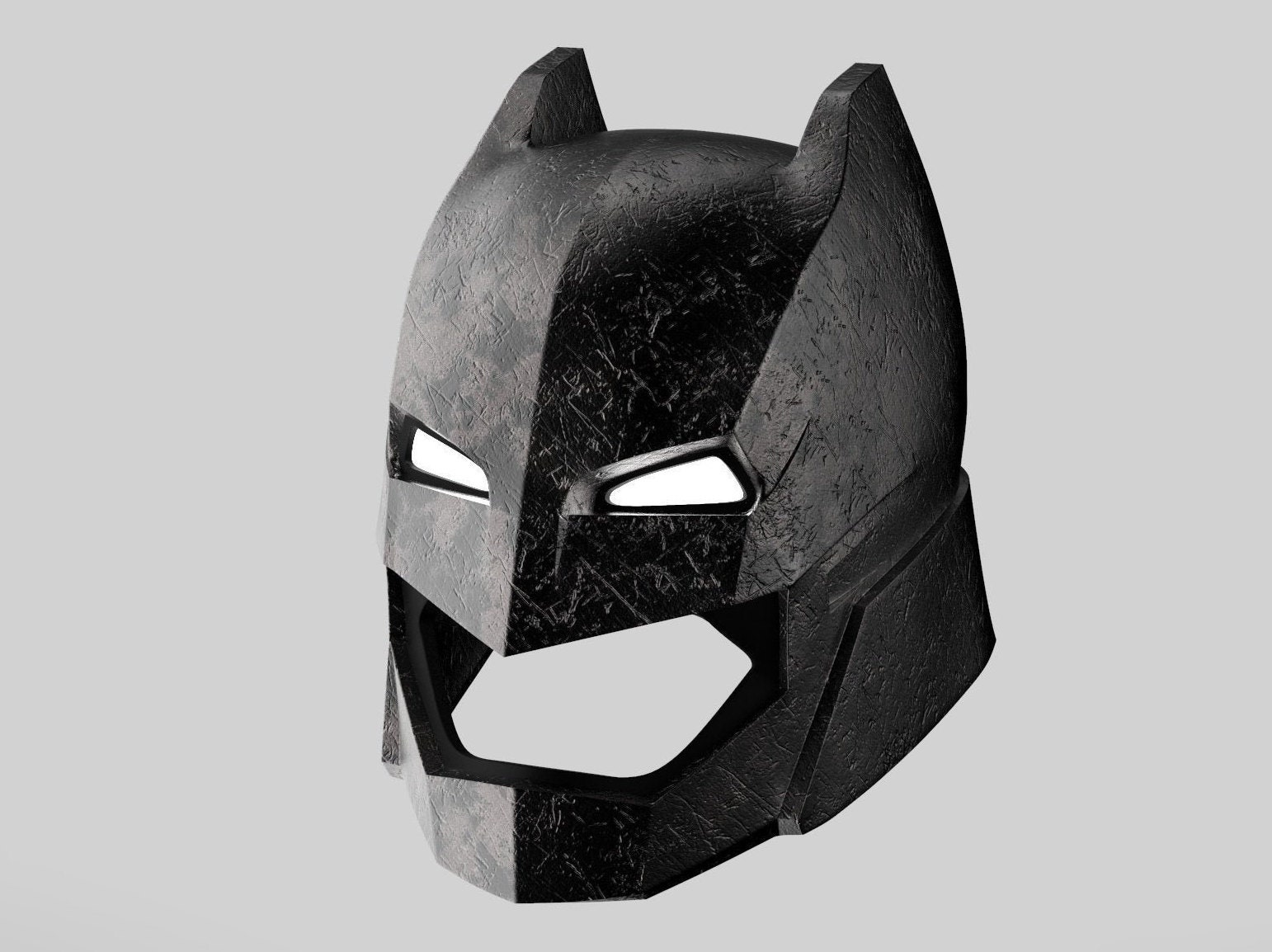 Armored Batman Helmet 3D Print Files STL Etsy