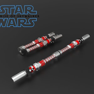 Dark Side Rey Lightsaber 3D Print Files STL image 2