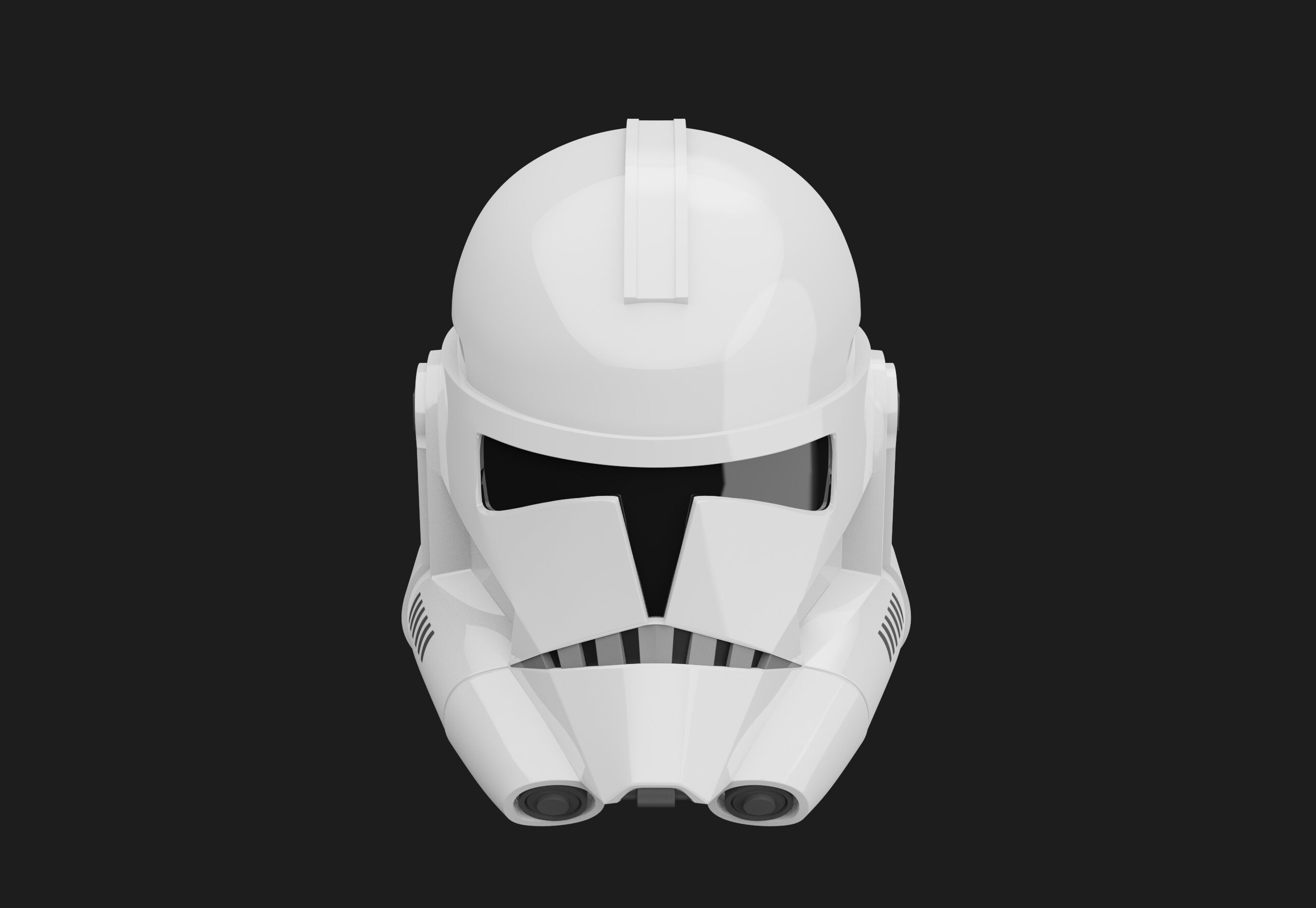 クローントルーパー ヘルメット TCW フェーズ 2 - 3D プリント