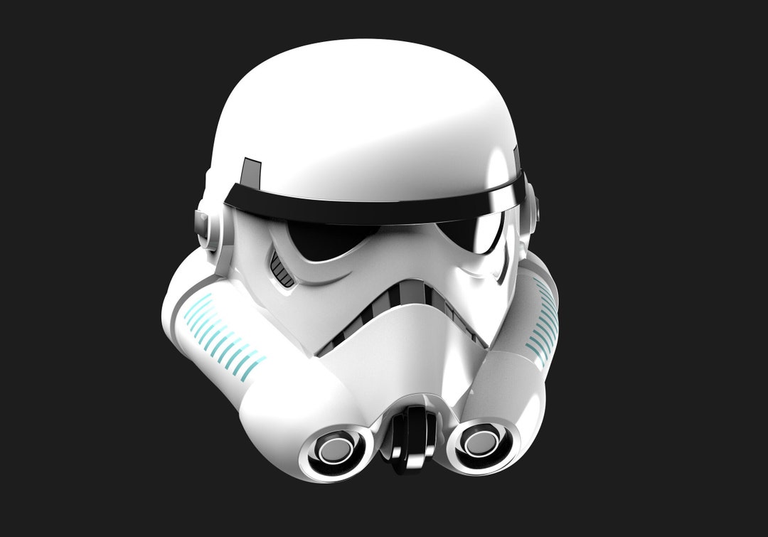 Stormtrooper Helmet 3D Print Files STL - Star Wars Rebels - Etsy