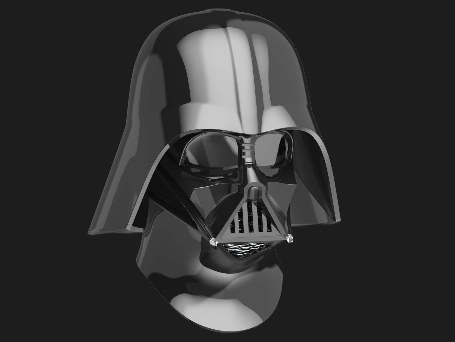 Vader Rots Darth Vader Helmet ROTS - 3D Print Files - Etsy