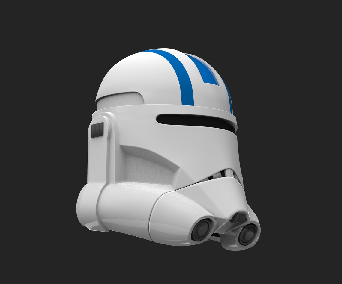 Echo Bad Batch Helmet TCW Clone Trooper 3D Print FILES STL - Etsy