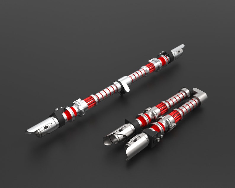 Dark Side Rey Lightsaber 3D Print Files STL image 1