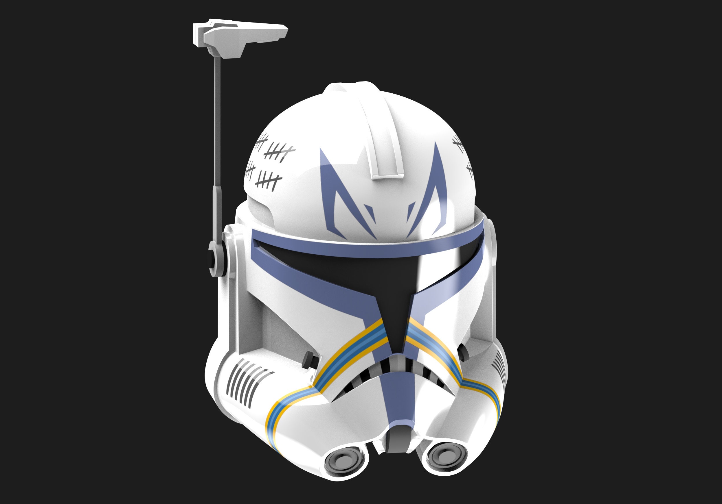 Captain Rex Helmet TCW - 3D Print Files STL