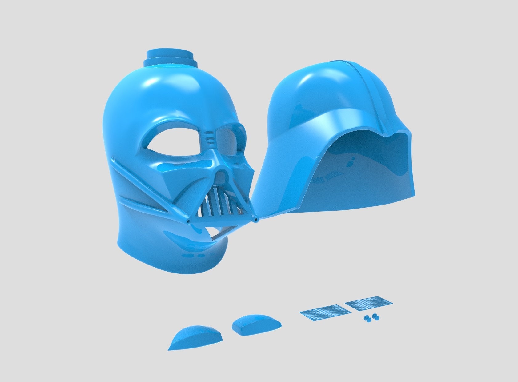 ダース・ベイダー ヘルメット ANH - 3D プリント ファイル STL - Etsy 日本 ダース・ベイダー ヘルメット ANH - 3D プリント ファイル STL - Etsy 日本