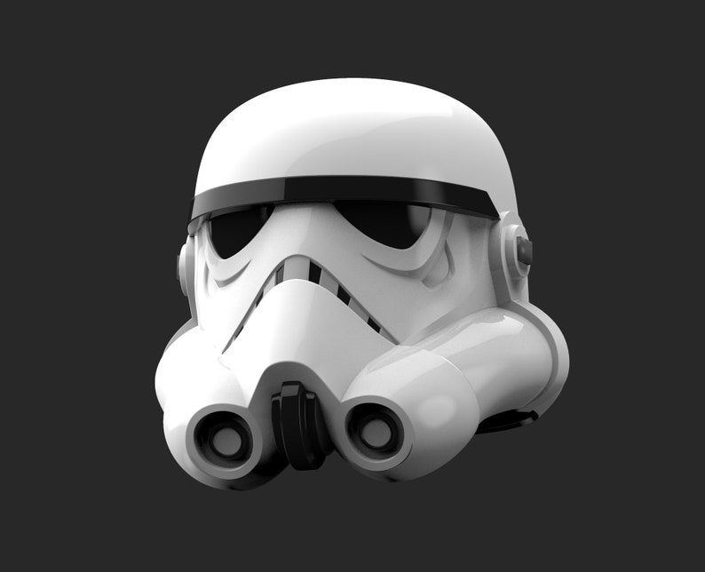 3d printing stormtrooper helmet