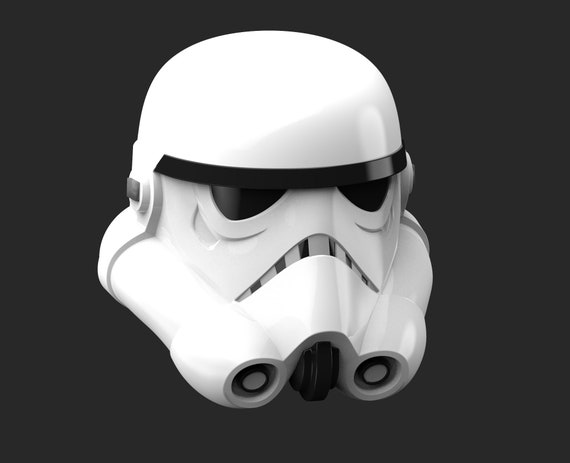 Baleinwalvis Bediening mogelijk Reiziger Stormtrooper Helmet 3D Print Files STL Star Wars Rebels - Etsy