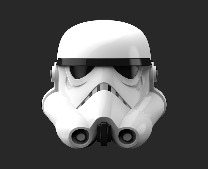 Stormtrooper Helmet 3D Print Files STL Star Wars Rebels Etsy