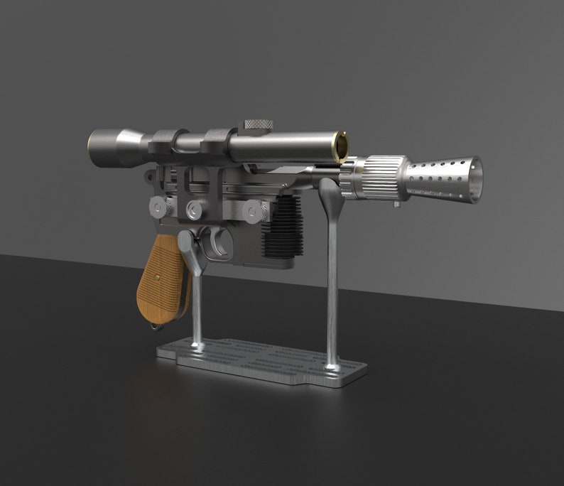DL44 Han Solo Blaster ANH 3D Print Files STL - Etsy