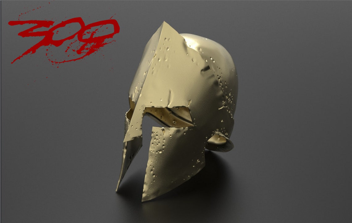300 Spartan Helmets 3D Print Files STL Etsy