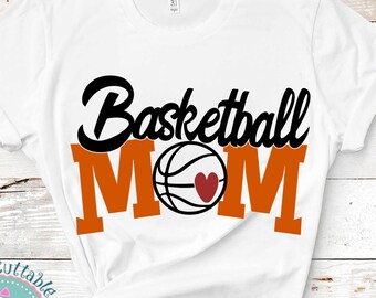 Basketball mom, Basketball svg, Ball mom svg, Basketball cut file svg file Basketball shirt design clipart Basketball mom svg eps dxf png