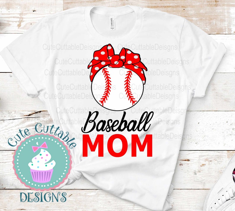 Download Red Bandana baseball Mom Baseball svg Eps DXF Png Cut file ...