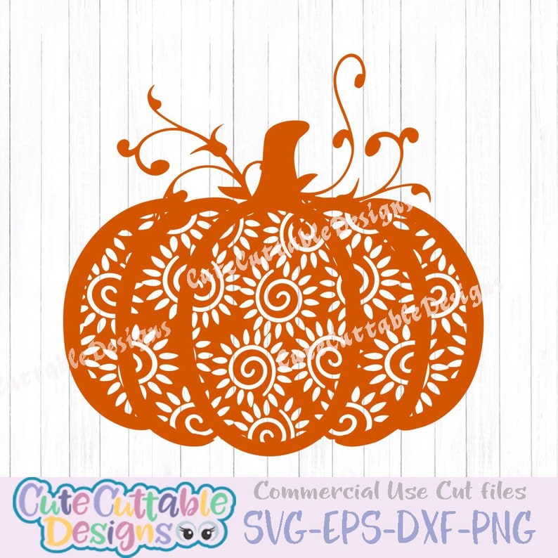Download Mandala Pumpkin SVG Aztec Single layer Thanksgiving Autumn ...