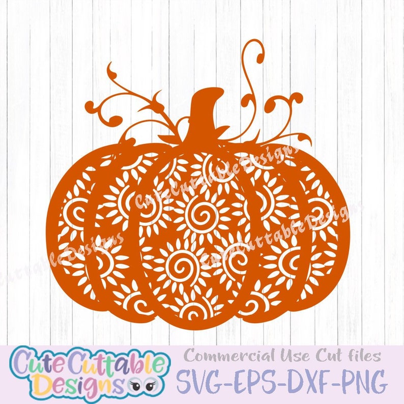 Download Mandala Pumpkin SVG Aztec Single layer Thanksgiving Autumn ...