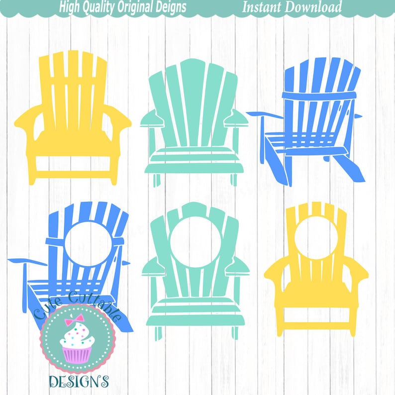 Download Adirondack Beach Chair Svg Summer SVG Monogram Frame Ocean ...