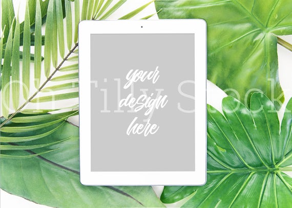 Styled Desktop Image With Ipad Mockup Inc Tropical Green Styled Desktop Image With Ipad Mockup Inc Tropical Green