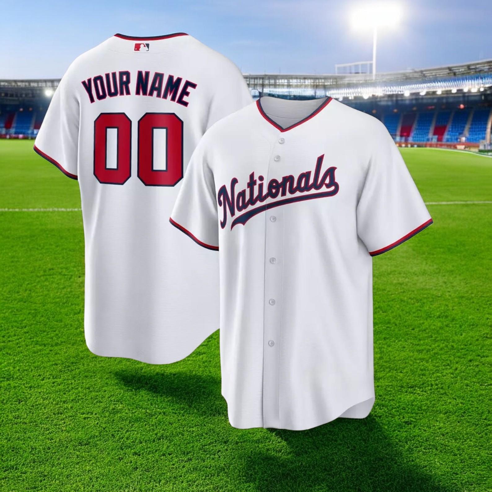 Washington Nationals Jersey Etsy