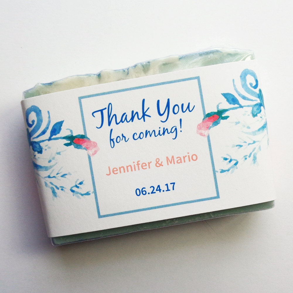 Printable Soap Labels Editable Soap Bands DIY Soap Wedding | Etsy