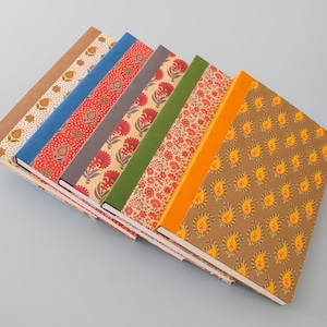 Hardcover genähte Pappbindung – A5 Skizzenbuch – 100 gsm Rives Blank Papier – Pepin Indianer Papierumschlag