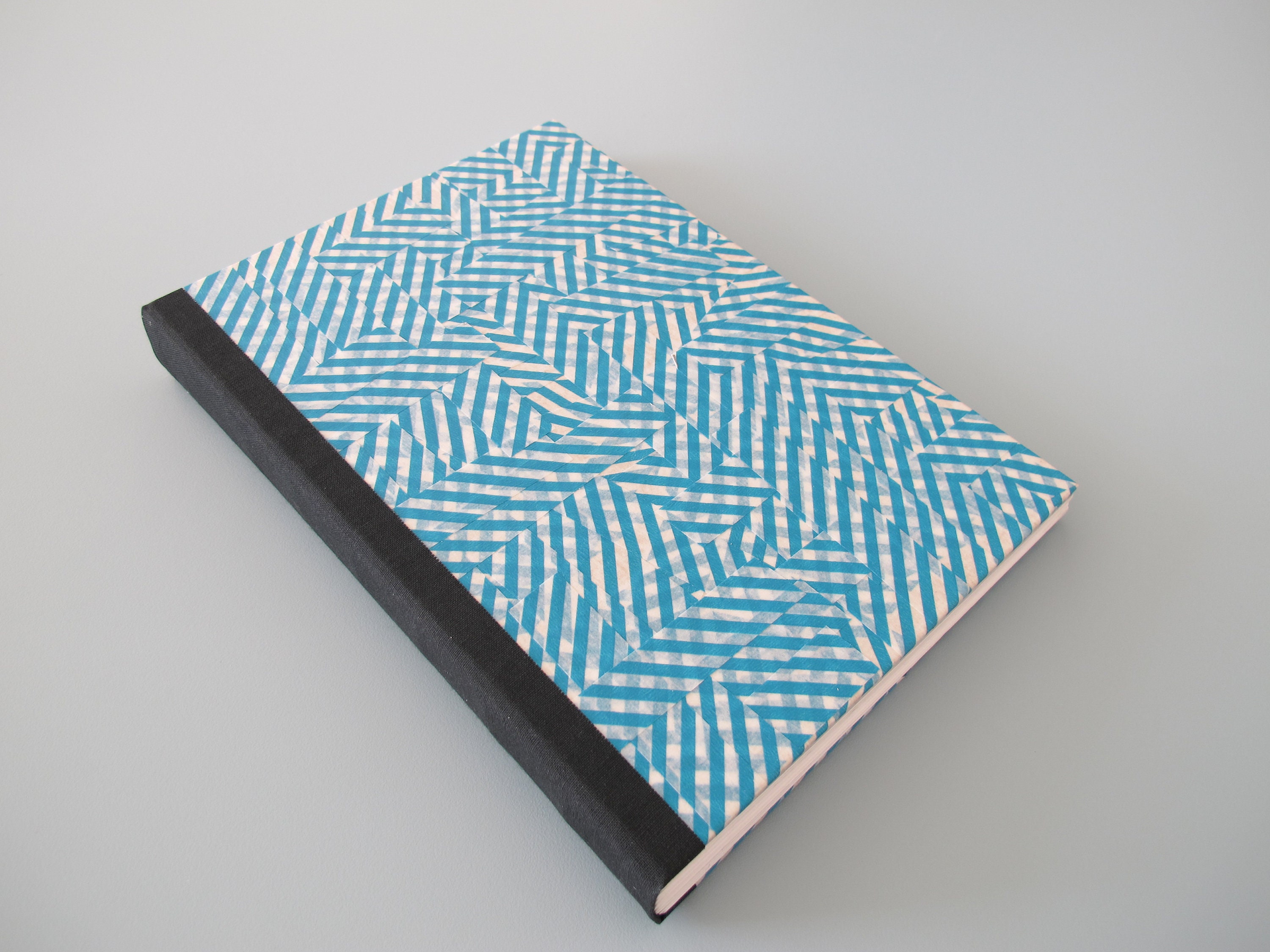 Hardcover Single Section Binding A5 Sketchbook 100gsm Fedrigoni Arcoprint  Blank Paper Bookcloth Cover 