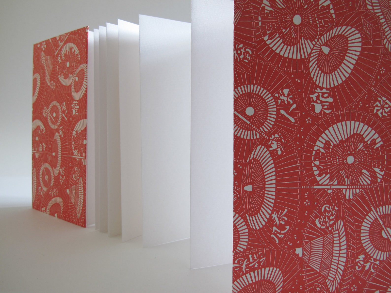 Hardcover Accordion Folded Binding 13.5 X 21.5 Cm Sketchbook Etsy