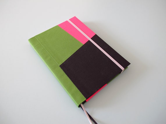 Hardcover Sewn Board Binding A5 Sketchbook 100 Gsm Fedrigoni Arcoprint  Dotted Paper Bookcloth Cover 