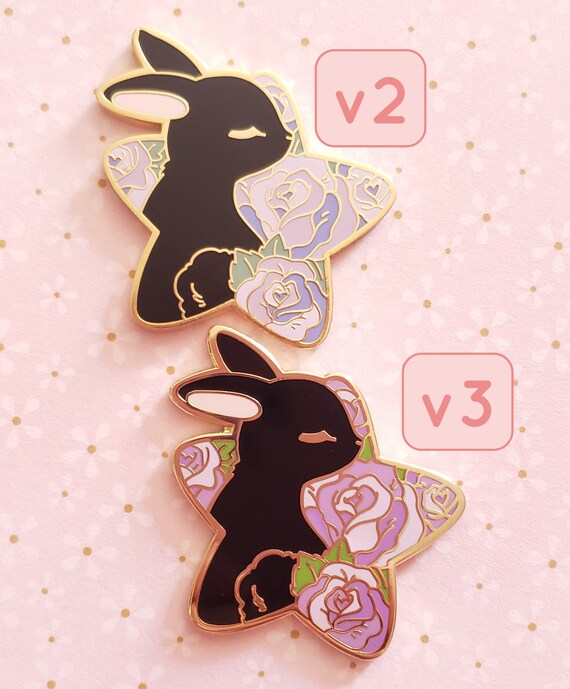 Star Bouquet Bunny Enamel Pin Star Bouquet Bunny Enamel Pin