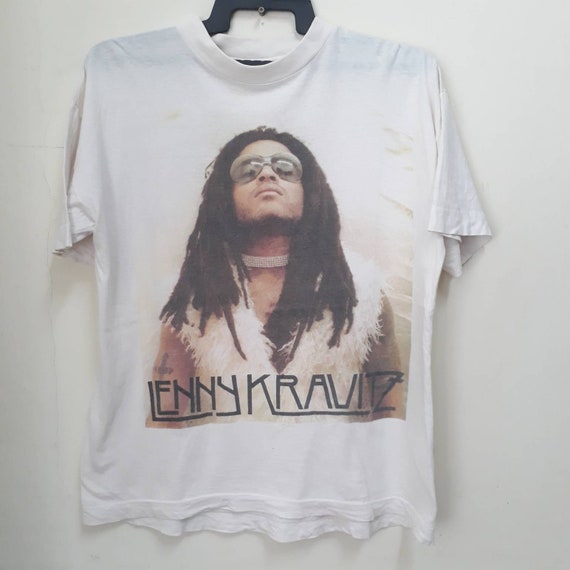 Rare vintage 90s Bootleg Lenny Kravitz big graphic