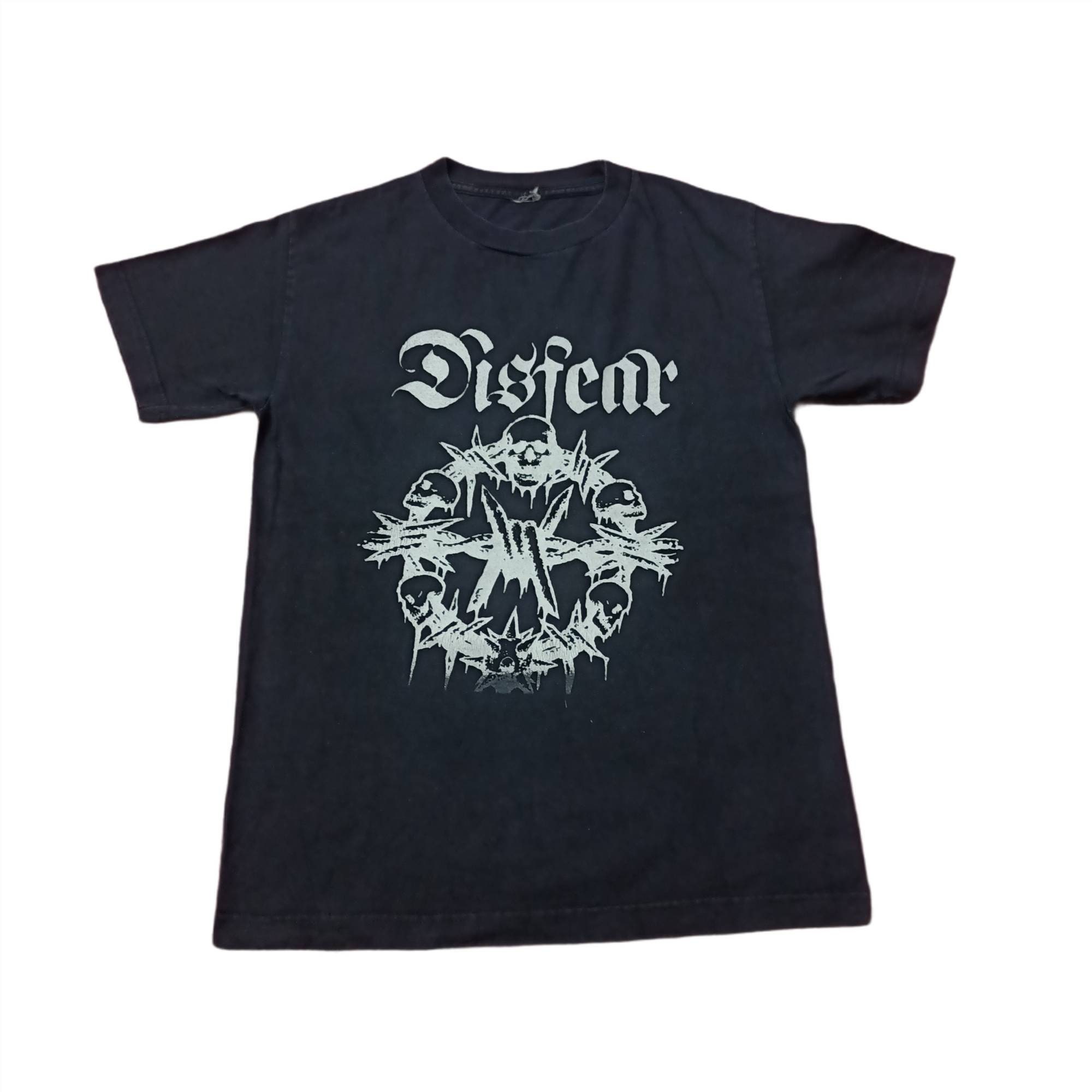 Vintage Disfear Swedish death metal band tshirt size S | Etsy