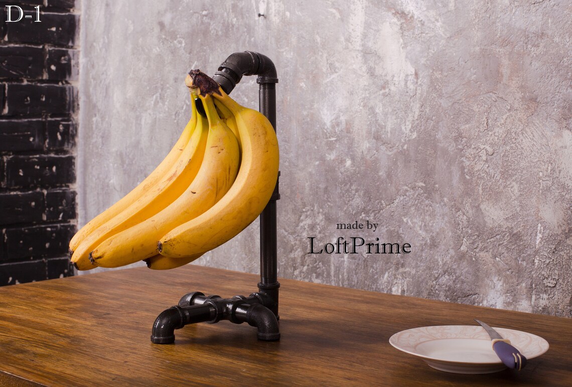 Pipe Banana Holder Banana Stand Hook Kitchen Décor Kids Eat Etsy