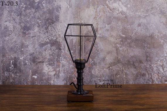 Zich voorstellen pen Handvest Loft Lamp for Gift Edison Desk Lamp Loft Decor Ideas - Etsy