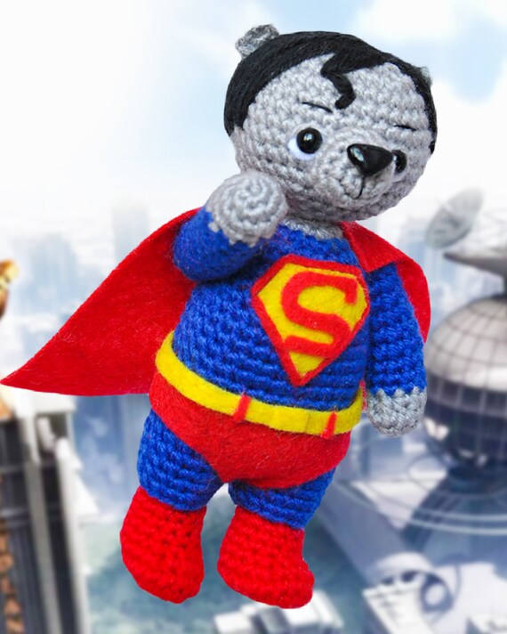 superman teddy bear