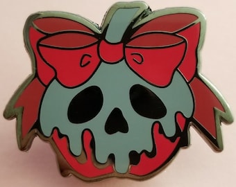 RETIRING: Poison Apple Hard Enamel Pin