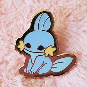 RETIRING: Mudkip Hard Enamel Pin image 1