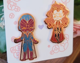 WandaVision Hard Enamel Pins