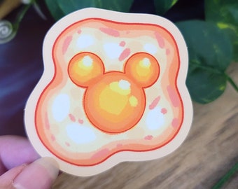 Mickey Egg Vinyl Sticker