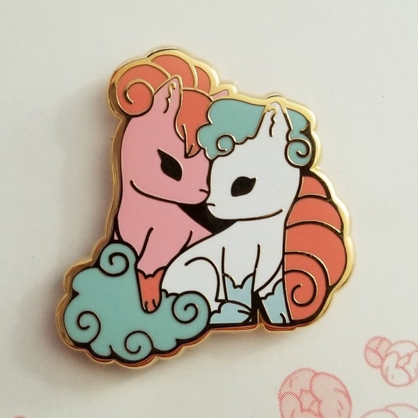Vulpixes Hard Enamel Pin