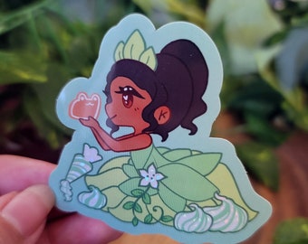 Tiana Glitter Sticker