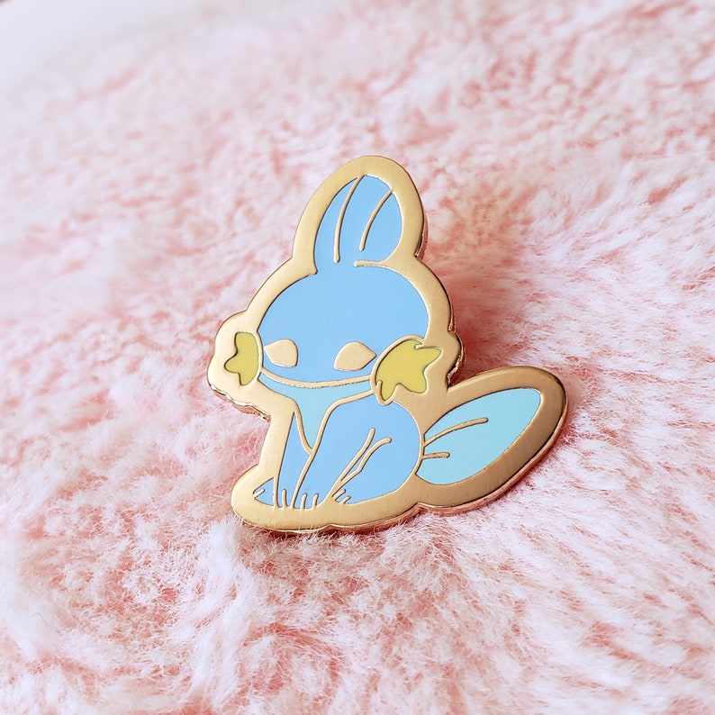 RETIRING: Mudkip Hard Enamel Pin image 2