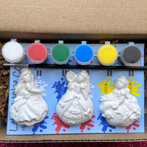 DIY Princess Magnet Set- Kids Craft Kit - Art Party