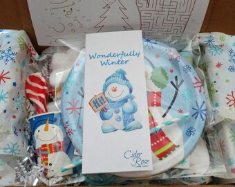 The Winter Craft Box - Christmas Craft Kit - Birthday Gift - Thinking Of You Gift