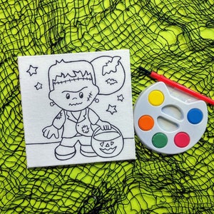 DIY Halloween Paint Kit - Frankenstein - Halloween Party - Trunk or Treat