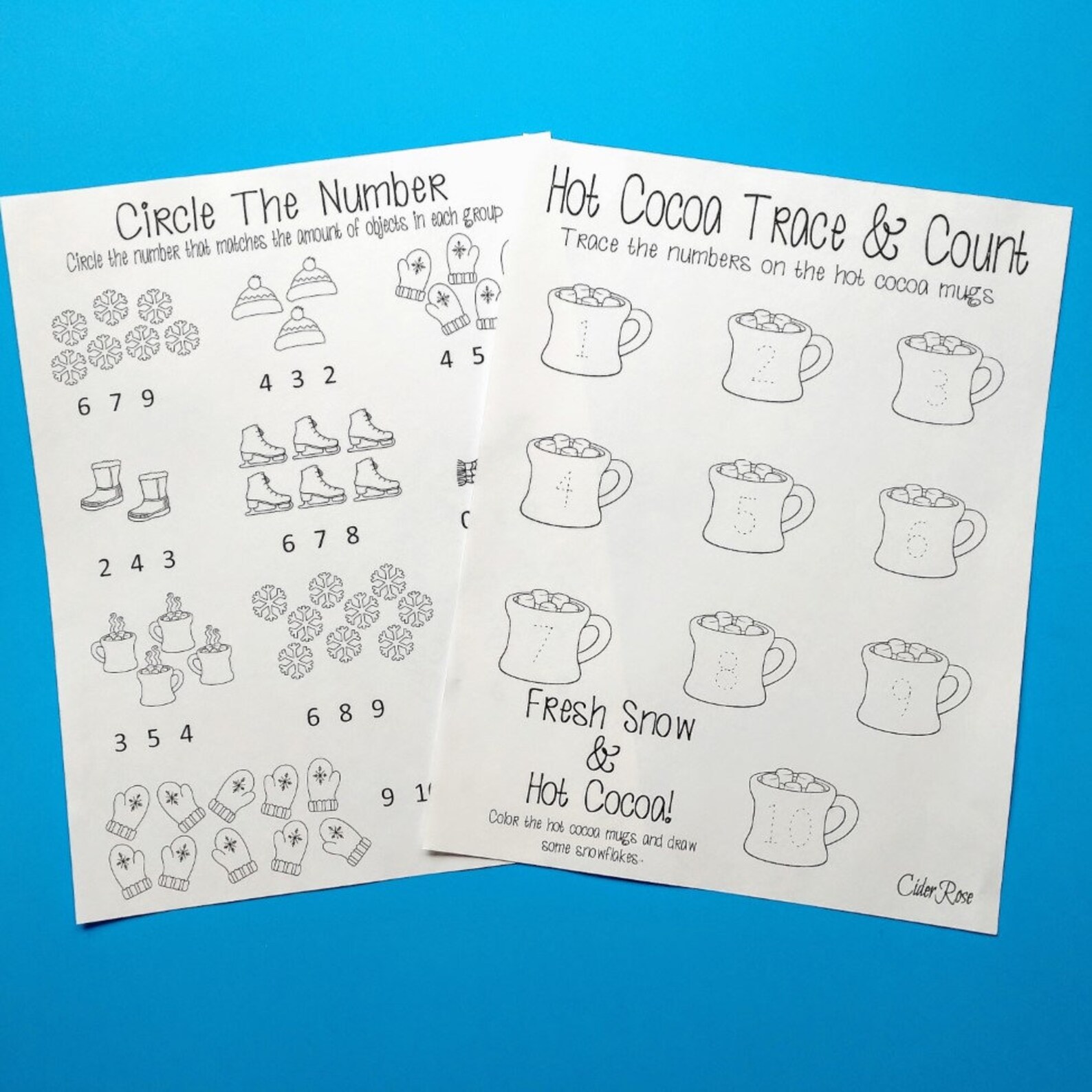 25 Page Kids Activity Pack Tracing Worksheets | Etsy