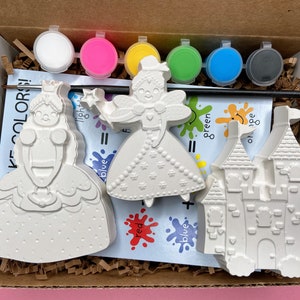 Princess Theme Magnet Kit - Gift For Girl - Fairy Tale Princess Birthday