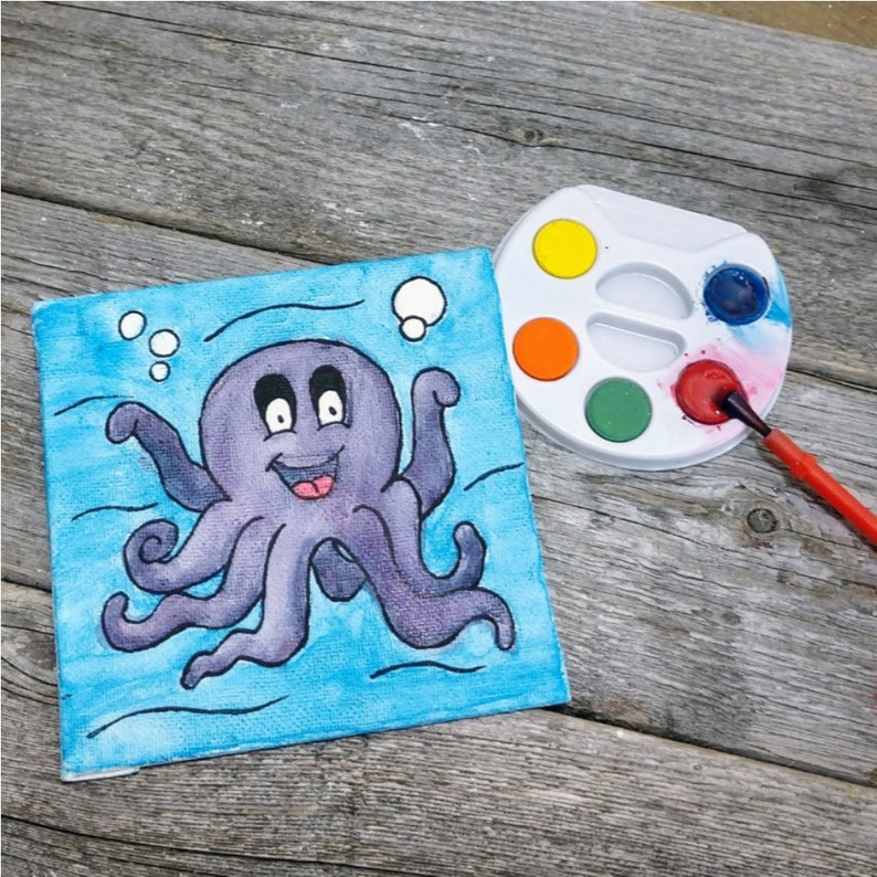 Art Party Tea Party Favors Kids Party Favors Paint Your Own Cupcake