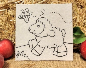 Lamb DIY Paint Set Farm Animals Kids Party Favors - Etsy Lamb DIY Paint Set Farm Animals Kids Party Favors - Etsy